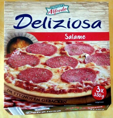 Deliziosa Salame – Trattoria Alfredo,Deliziosa – 3 x 350 g = 1050 g
