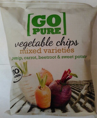 Vegetable Chips Mixed Varieties – Go pure – 90 g