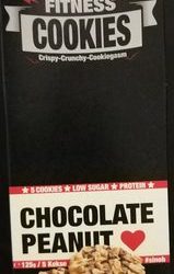 Fitness Cookies Chocolate Peanut – #sinob – 125 g ℮ / 5 Kekse