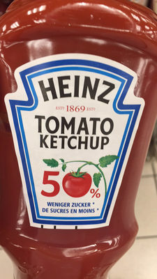 Tomato Ketchup (50% less sugar) – Heinz – 435 g