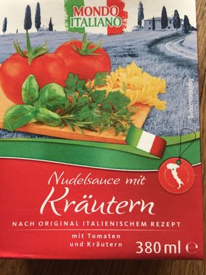 Nudelsauce mit Kräutern –  – 380 g