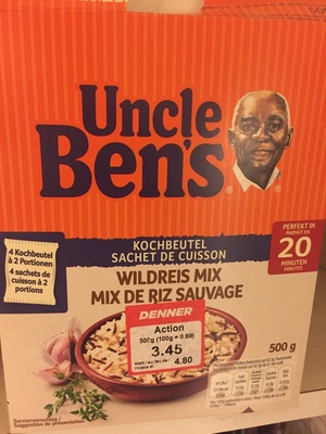 Kochbeutel Wildreis Mix – Uncle Ben’s – 500 g