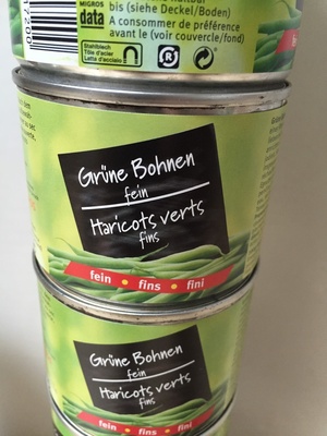 Grüne Bohnen fein – Migros –  – 225 g