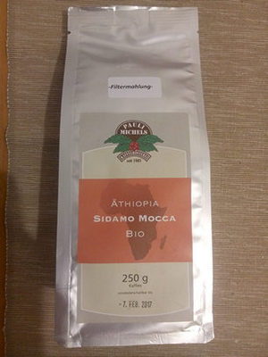 Pauli Michels Kaffeerösterei – Äthiopia Sidamo Mocca –  – 250 g