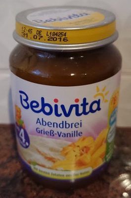 Abendbrei Grieß-Vanille – Bebivita – 190 g