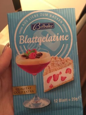 Blattgelatine – Belbake –