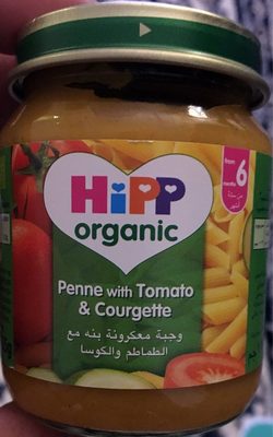 Penne With Tomato & Courgette – Hipp – 125 g