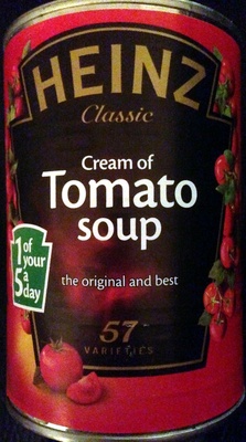 cream of tomato soup – Heinz – 400g