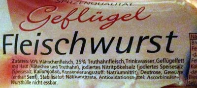 Geflügel Fleischwurst –  – 400g