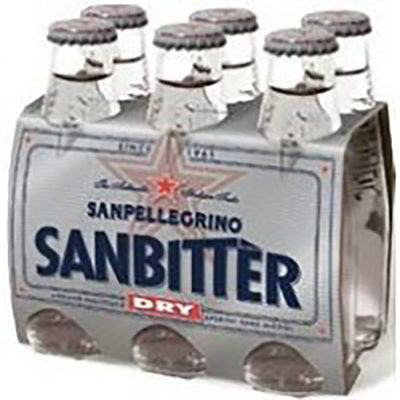 Sanpellegrino Sanbitter Dry – Sanpellegrino,Sanbitter,Nestlé,Nestlé Waters – 6 x 100 ml