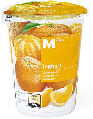 Yogurt Mandarine – Migros,M Classic – 180g