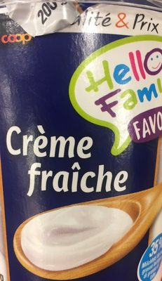 Crème fraîche – Coop – 200 g