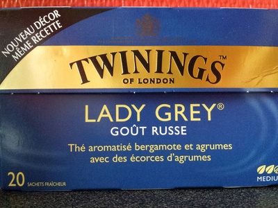 Lady grey Goût russe – Twinings – 20 sachets