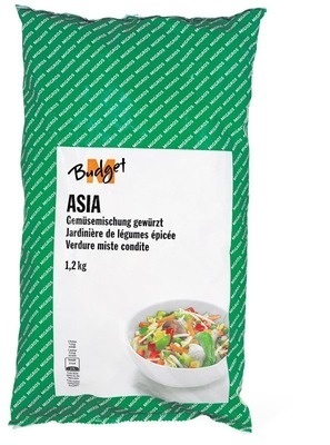 Jardinière de légumes épicés – M-Budget,Migros – 1200 g
