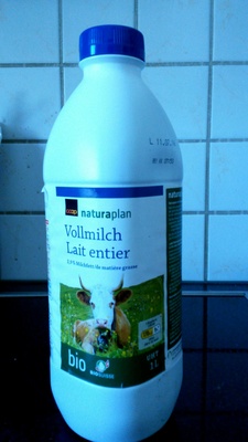 Vollmilch – COOP Naturaplan – 1 l