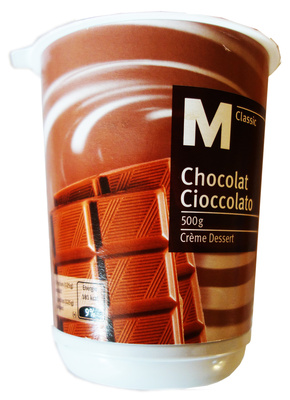 Crème avec chocolat en poudre M-Classic – Migros,M-Classic,Elsa – 500 gr