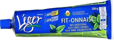 Fit-Onnaise aux herbes – Léger,Migros – 280 g