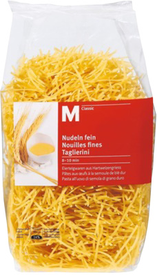 Nouilles fines M-Classic – Migros,Jowa,M-Classic – 500 g