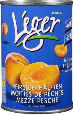 Pfirsich Hälften – Léger,Migros – 240 g