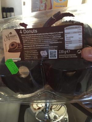 Donuts au Chocolat – Monarc – 220 g e