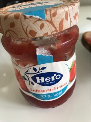 Confiture Fraises -37 % Kcal – Hero –