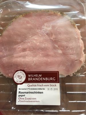 Romarinschinken –  –