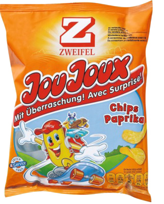 Zweifel JouJoux Chips Paprika – Zweifel – 42 g