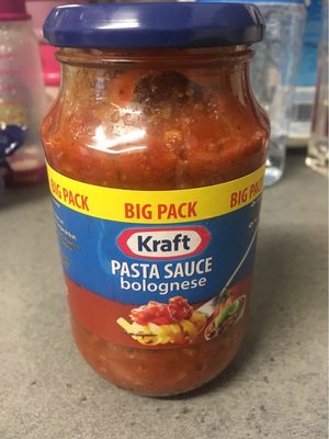 Kraft Pasta Sauce Bolognese – Kraft –
