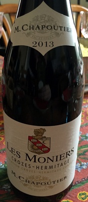 Crozes-Hermitage 2013 – M.Chapoutier,Chapoutier,Les Moniers, M – 0,75 l