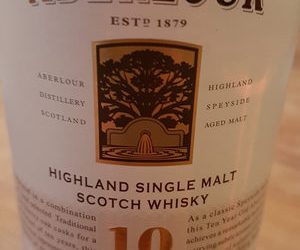 Aberlour Highland Single Malt Scotch Whisky 10 Years Old –  –
