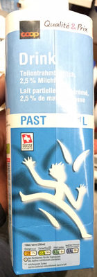 Qualité & Prix  Drink Teilentrahmte Milch 2.5% Milchfett – Coop – 1000 ml